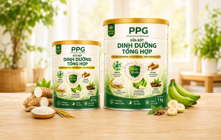 Sữa bột dinh dưỡng tổng hợp PPG – 3168